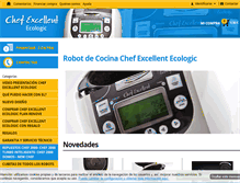 Tablet Screenshot of chef2000turbointeligente.com